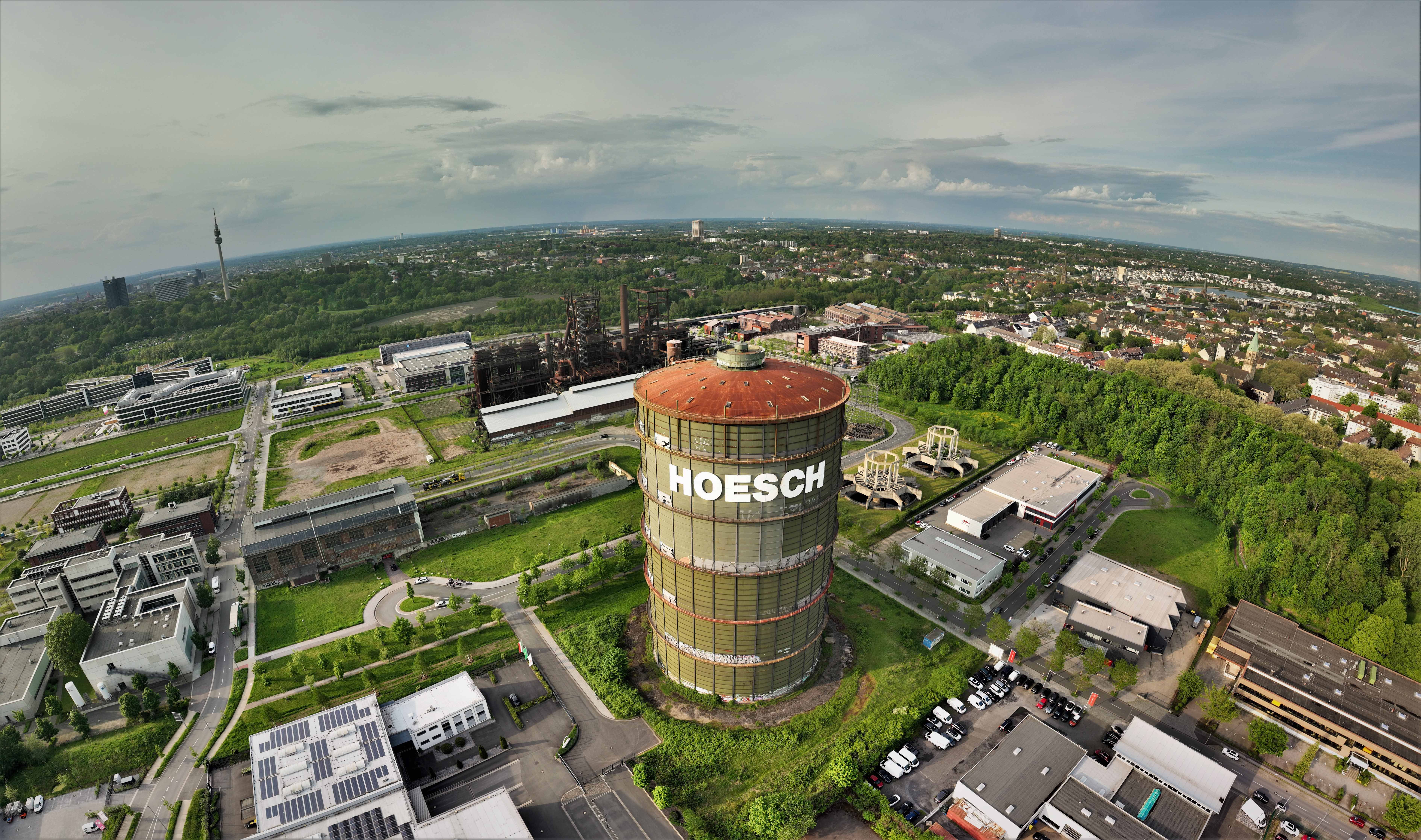 Luftbildaufnahme Luftaufnahme Aerial Luftbild Panorama